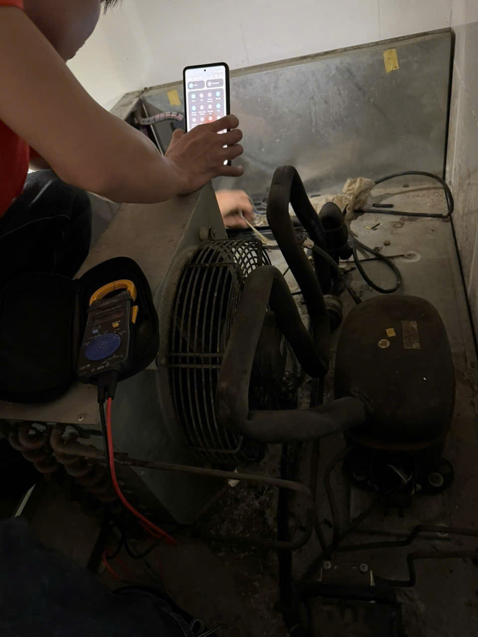 Công trình sửa điện lạnh 3 - lắp đặt/ sửa chữa tại Ninh Bình Hà Nam