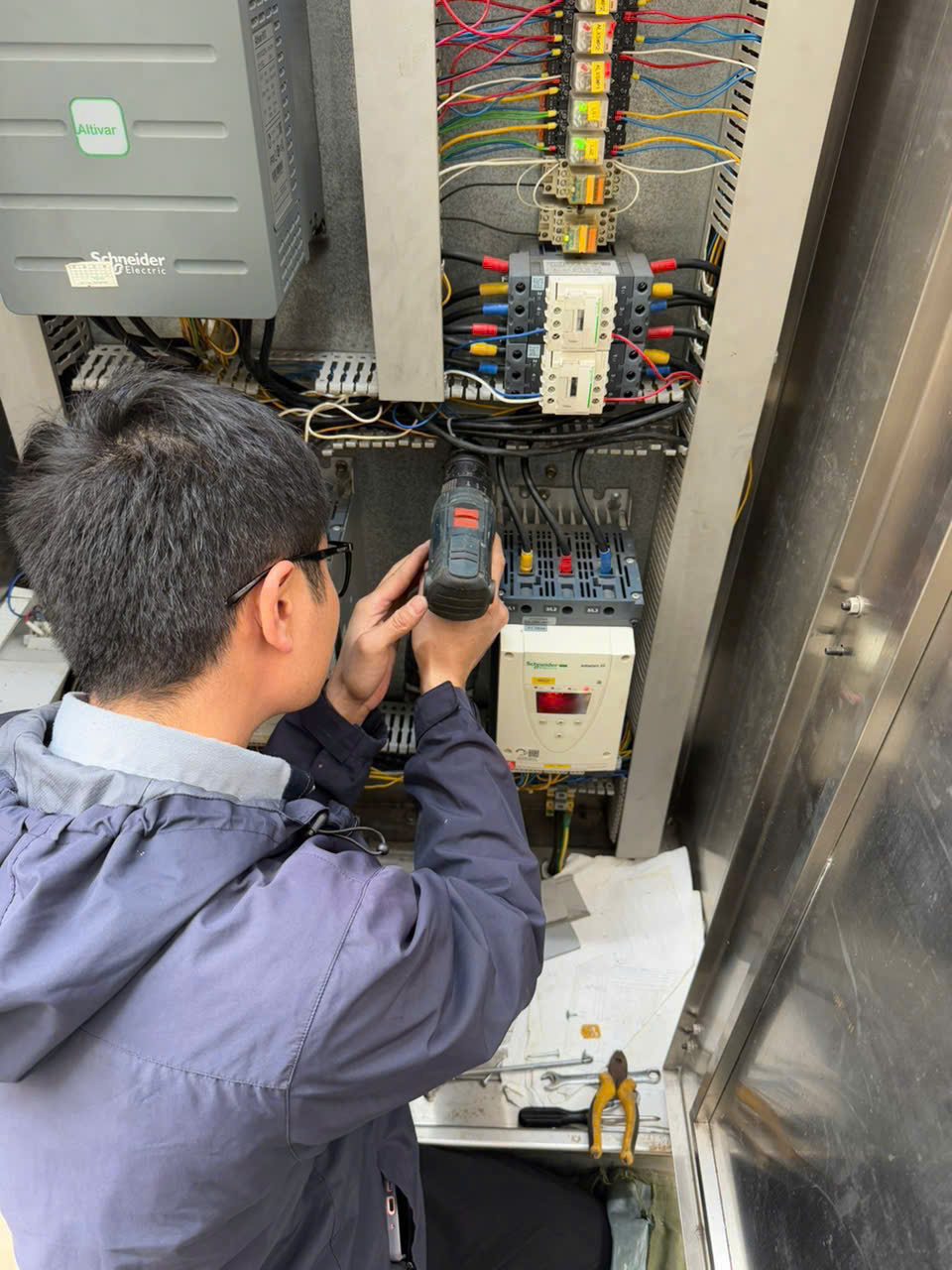 Công trình sửa điện lạnh 1 - lắp đặt/ sửa chữa tại Ninh Bình Hà Nam